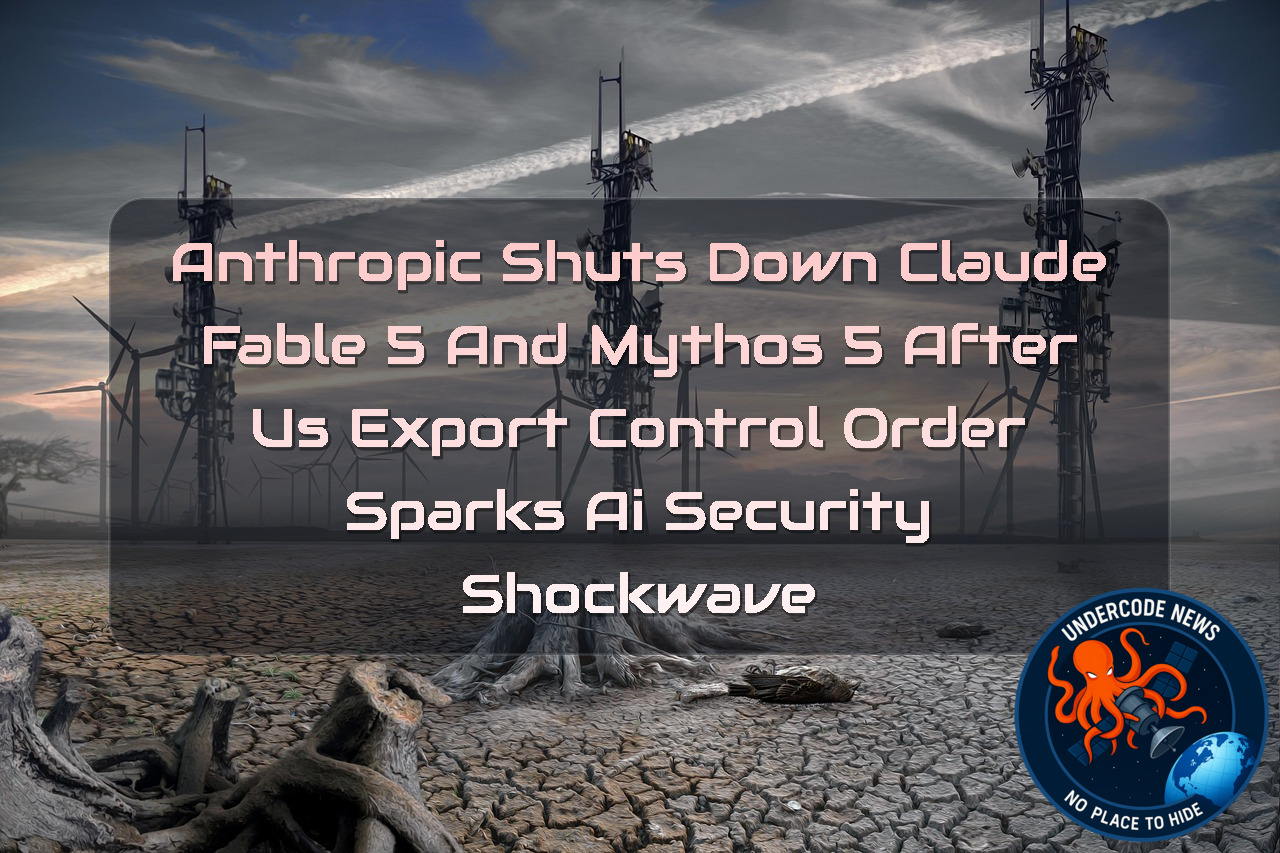 Anthropic Shuts Down Claude Fable 5 and Mythos 5 After US Export Control Order Sparks AI Security Shockwave + Video