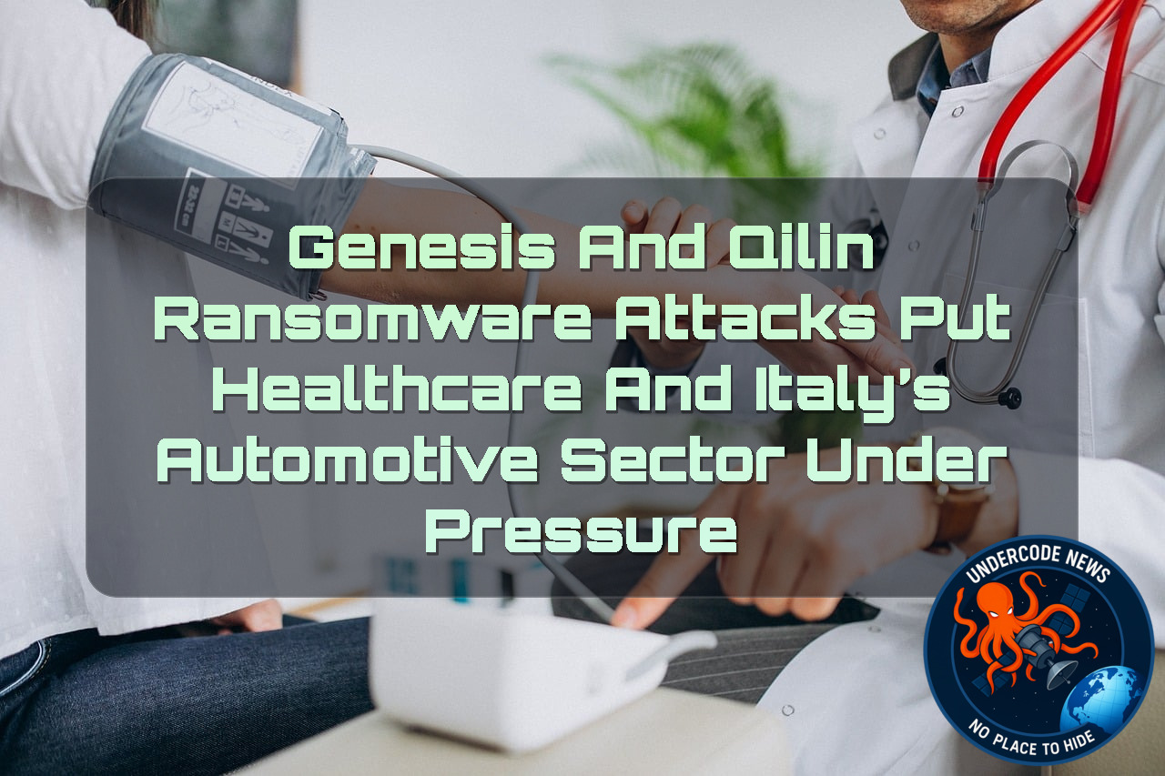 Genesis and Qilin Ransomware Attacks Put Healthcare and Italy’s Automotive Sector Under Pressure + Video
