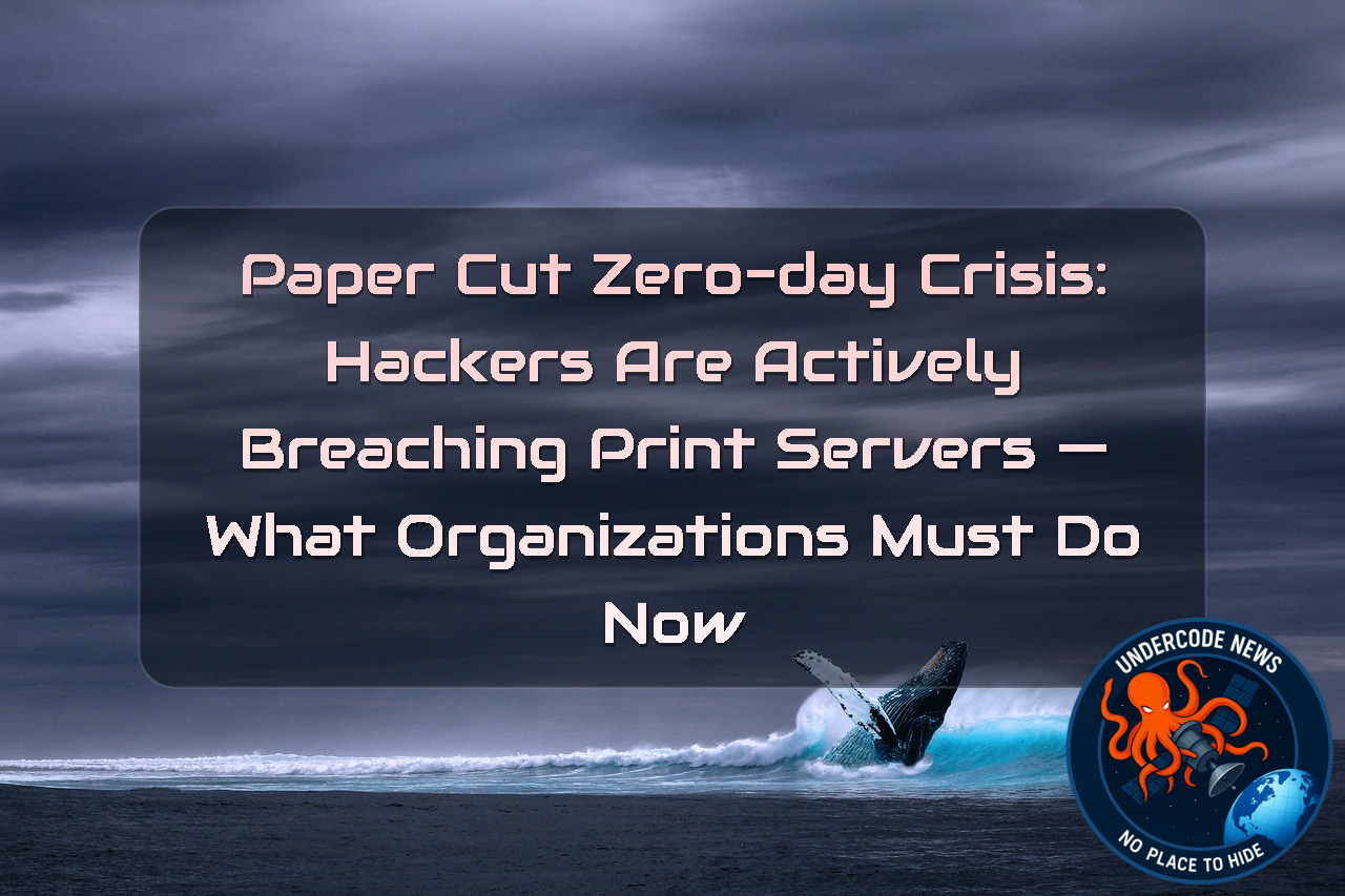 PaperCut Zero-Day Crisis: Hackers Are Actively Breaching Print Servers — What Organizations Must Do Now