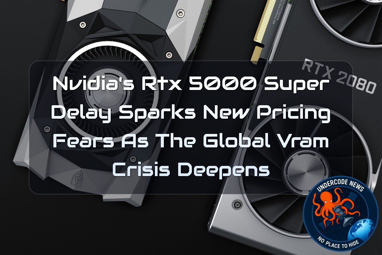 Nvidia’s RTX 5000 Super Delay Sparks New Pricing Fears as the Global VRAM Crisis Deepens + Video
