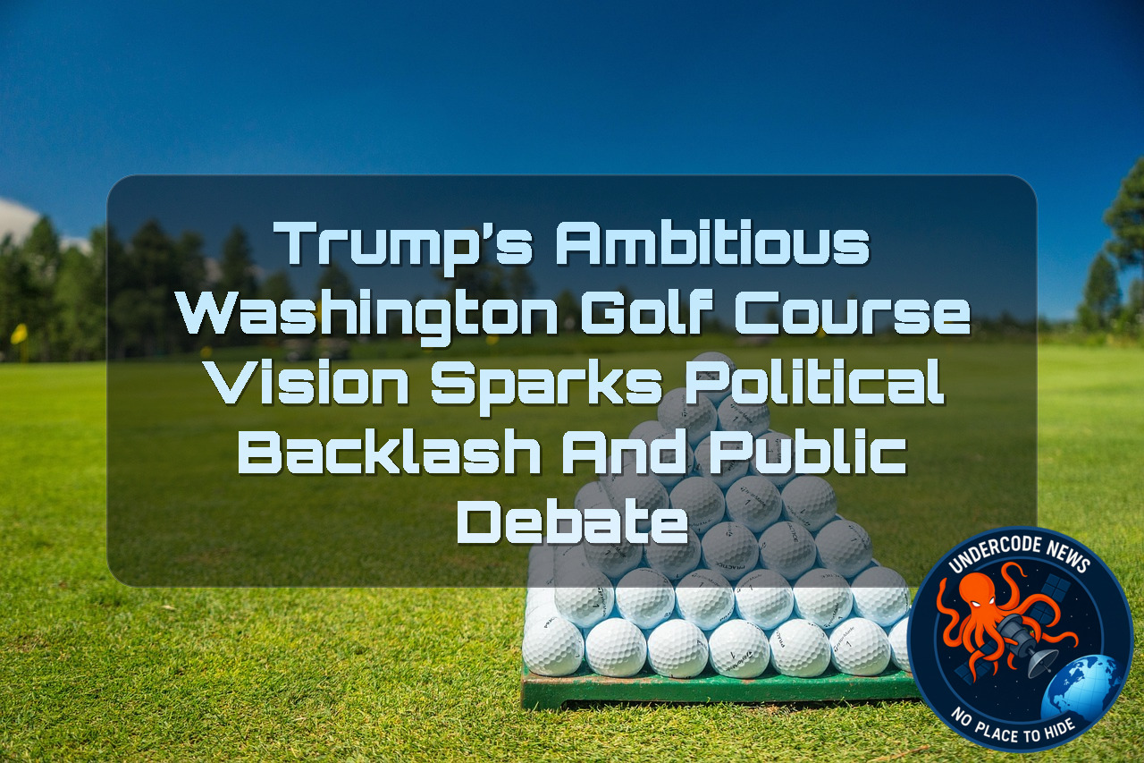 Trump’s Ambitious Washington Golf Course Vision Sparks Political Backlash and Public Debate + Video