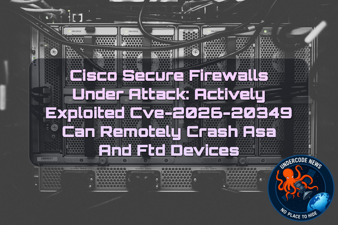 Cisco Secure Firewalls Under Attack: Actively Exploited CVE-2026-20349 Can Remotely Crash ASA and FTD Devices