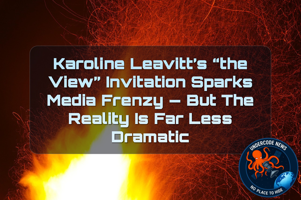 Karoline Leavitt’s “The View” Invitation Sparks Media Frenzy — But the Reality Is Far Less Dramatic