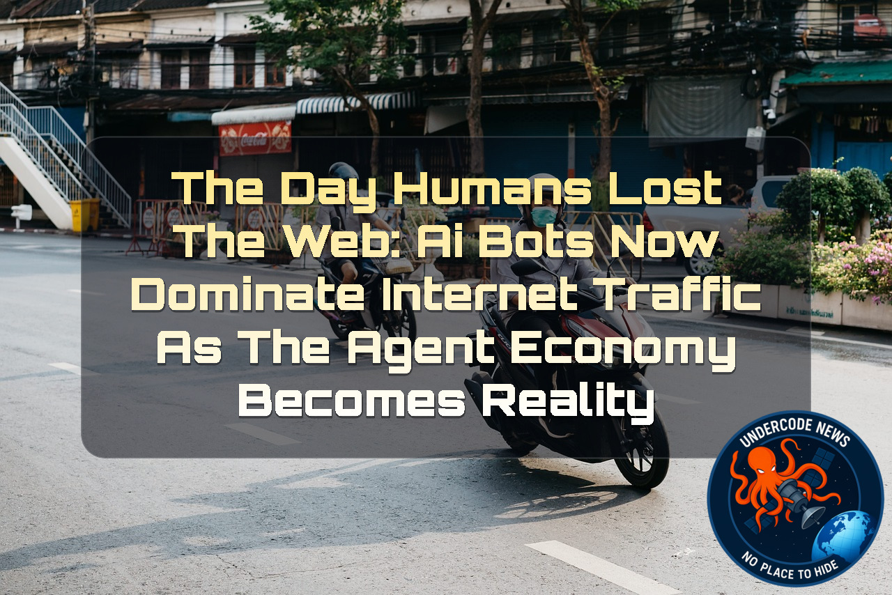The Day Humans Lost the Web: AI Bots Now Dominate Internet Traffic as the Agent Economy Becomes Reality + Video