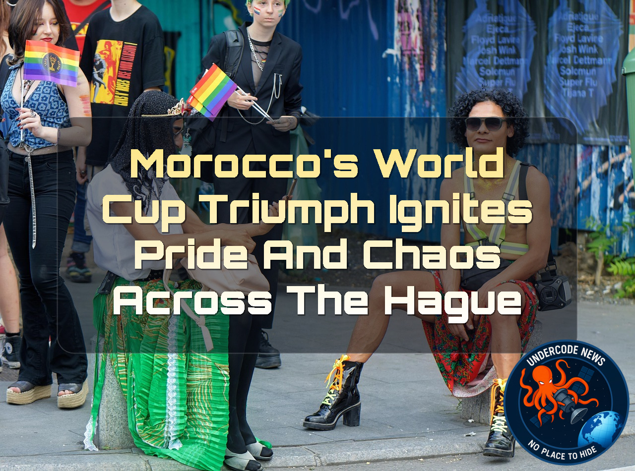 Morocco’s World Cup Triumph Ignites Pride and Chaos Across The Hague + Video