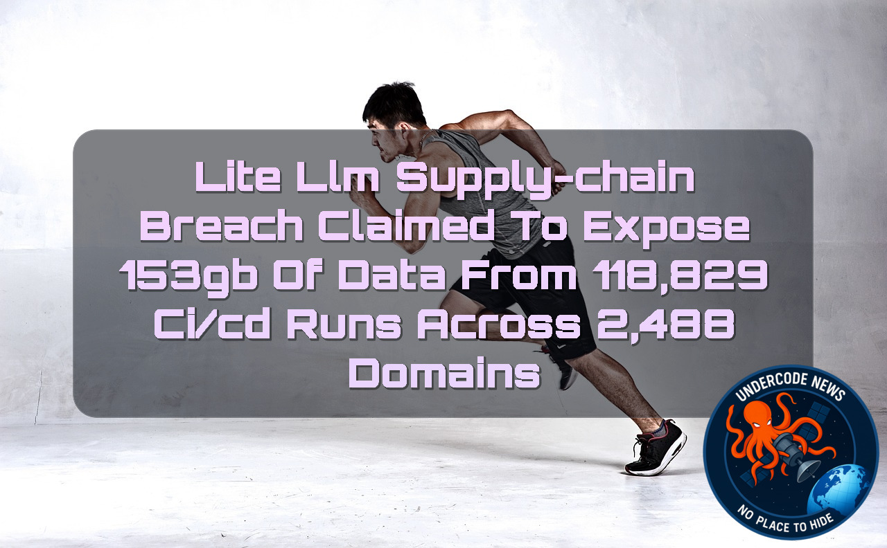 LiteLLM Supply-Chain Breach Claimed to Expose 153GB of Data From 118,829 CI/CD Runs Across 2,488 Domains + Video