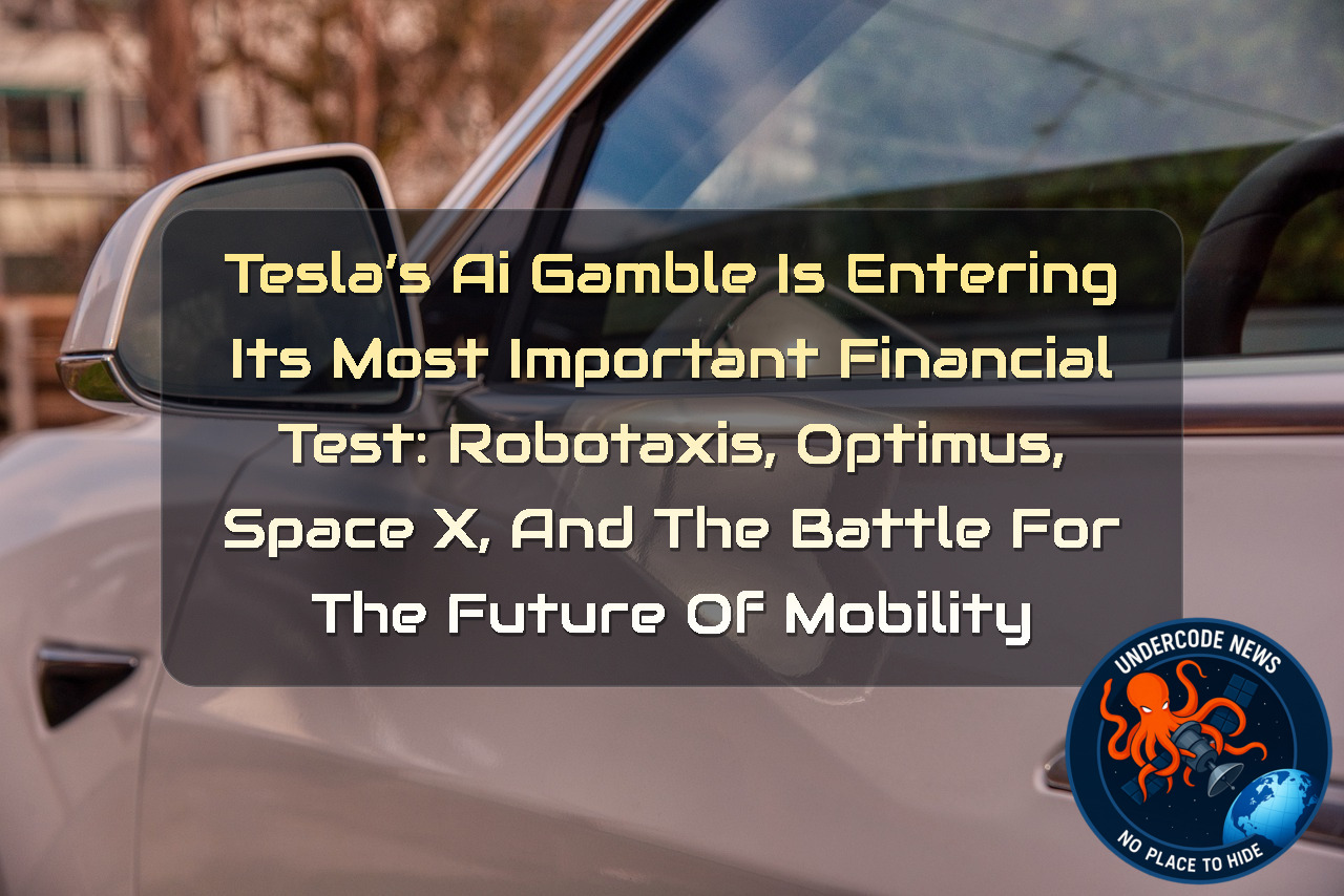 Tesla’s AI Gamble Is Entering Its Most Important Financial Test: Robotaxis, Optimus, SpaceX, and the Battle for the Future of Mobility + Video