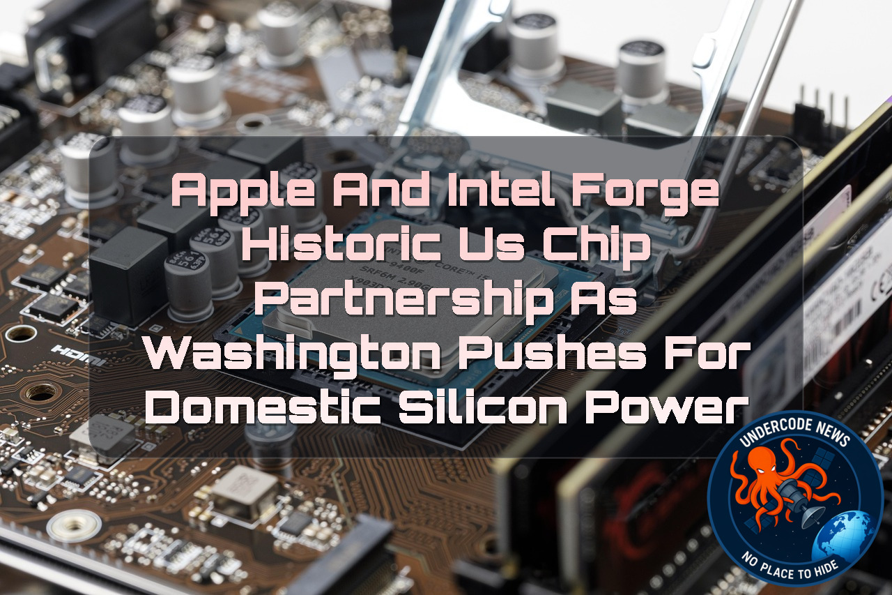 Apple and Intel Forge Historic US Chip Partnership as Washington Pushes for Domestic Silicon Power + Video