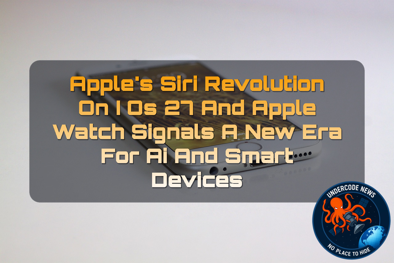 Apple’s Siri Revolution on iOS 27 and Apple Watch Signals a New Era for AI and Smart Devices + Video