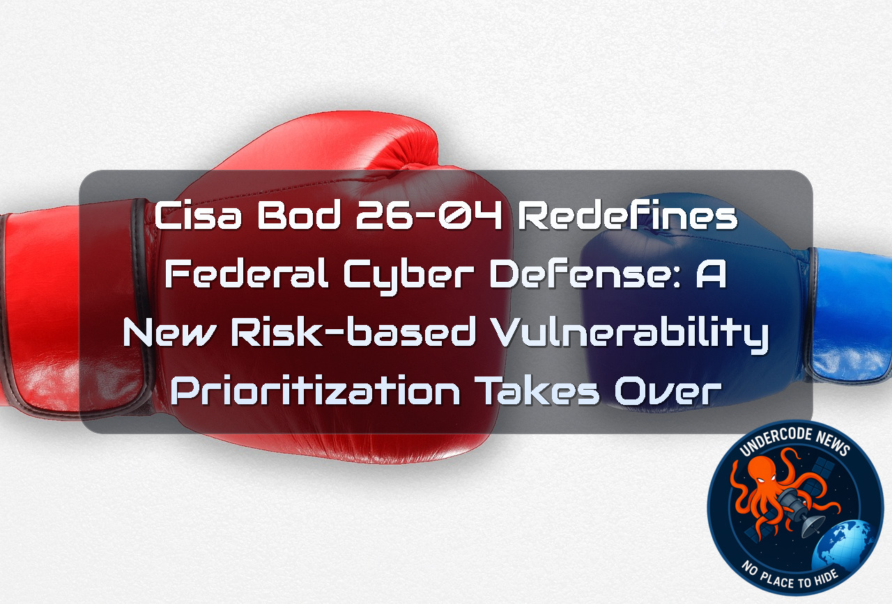 CISA BOD 26-04 Redefines Federal Cyber Defense: A New Risk-Based Vulnerability Prioritization Takes Over + Video