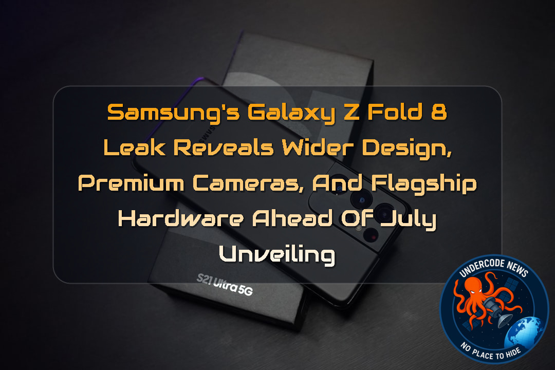 Samsung’s Galaxy Z Fold 8 Leak Reveals Wider Design, Premium Cameras, and Flagship Hardware Ahead of July Unveiling + Video