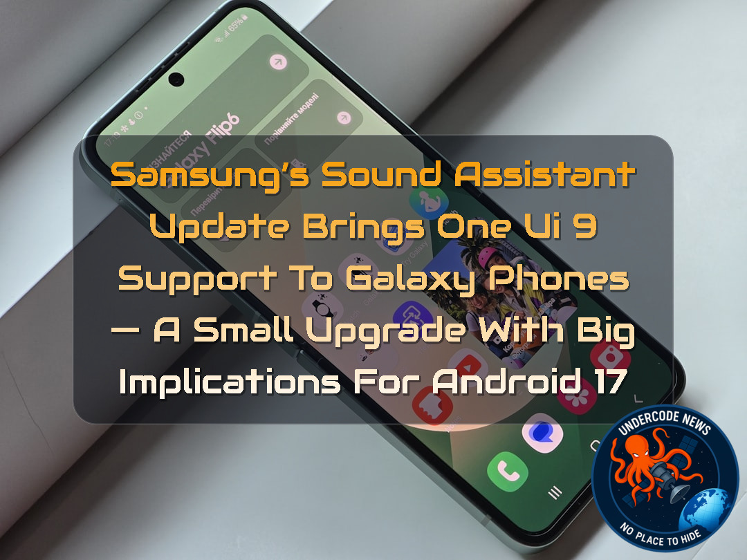 Samsung’s Sound Assistant Update Brings One UI 9 Support to Galaxy Phones — A Small Upgrade With Big Implications for Android 17 + Video