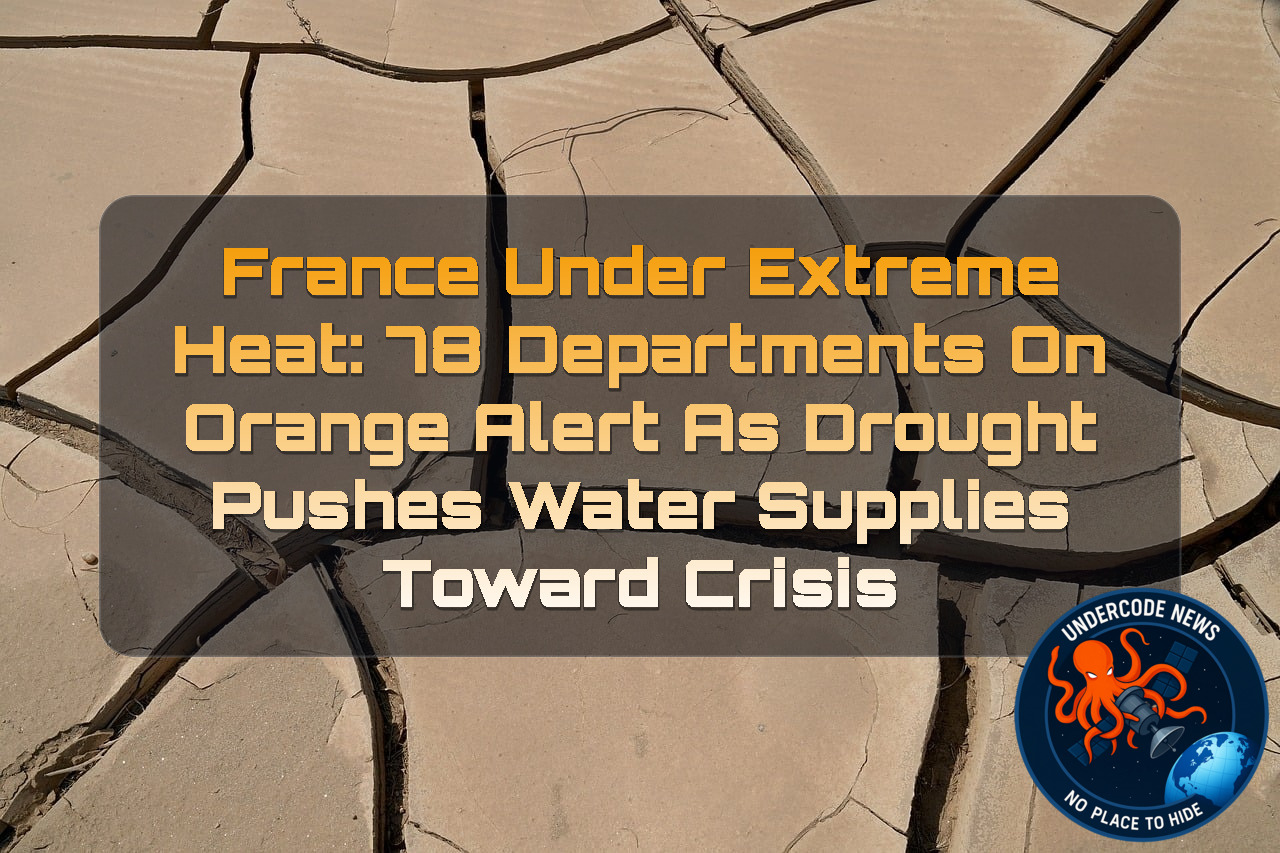 France Under Extreme Heat: 78 Departments on Orange Alert as Drought Pushes Water Supplies Toward Crisis + Video