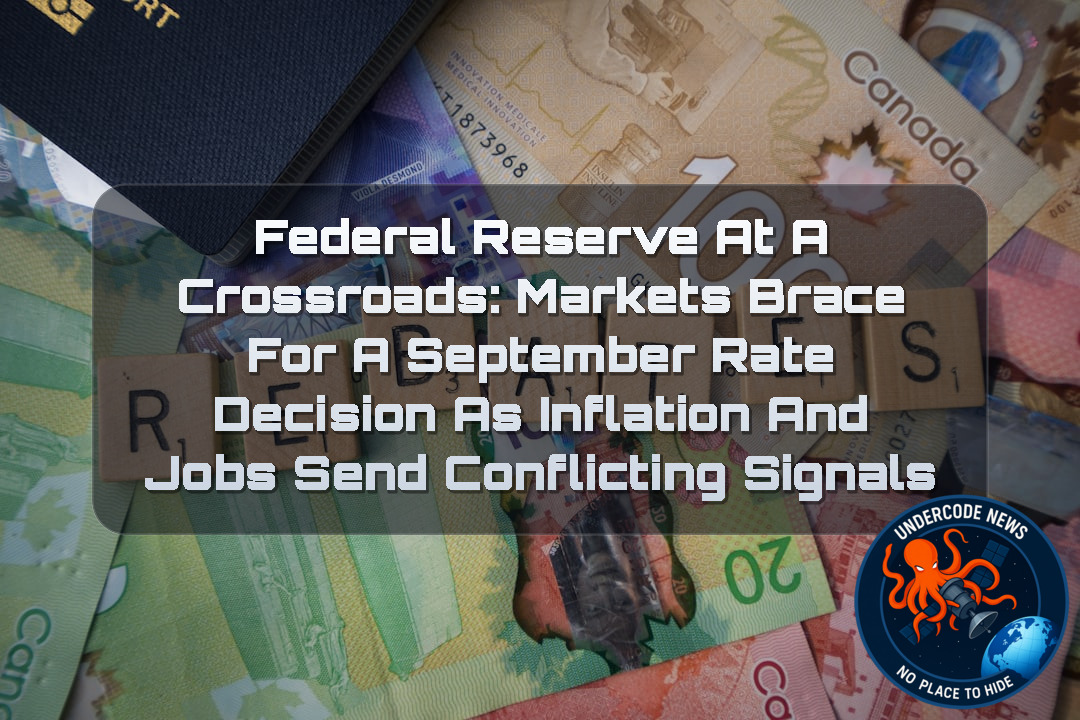 Federal Reserve at a Crossroads: Markets Brace for a September Rate Decision as Inflation and Jobs Send Conflicting Signals + Video