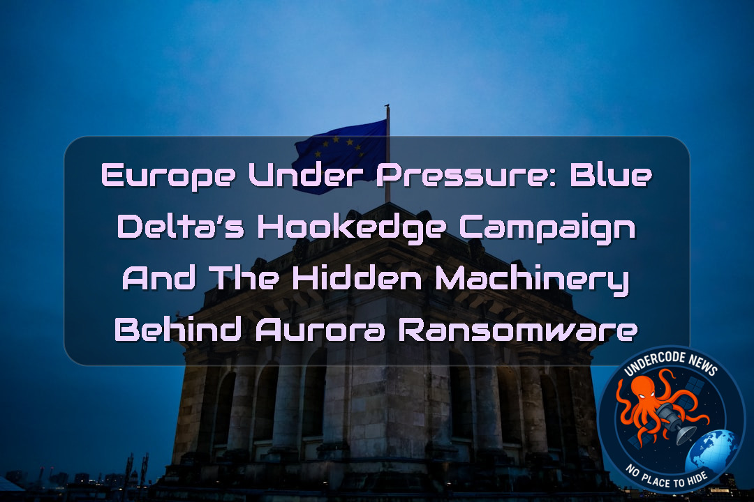 Europe Under Pressure: BlueDelta’s HOOKEDGE Campaign and the Hidden Machinery Behind Aurora Ransomware + Video
