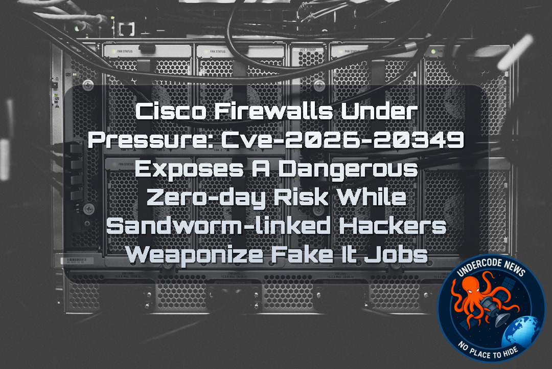 Cisco Firewalls Under Pressure: CVE-2026-20349 Exposes a Dangerous Zero-Day Risk While Sandworm-Linked Hackers Weaponize Fake IT Jobs + Video