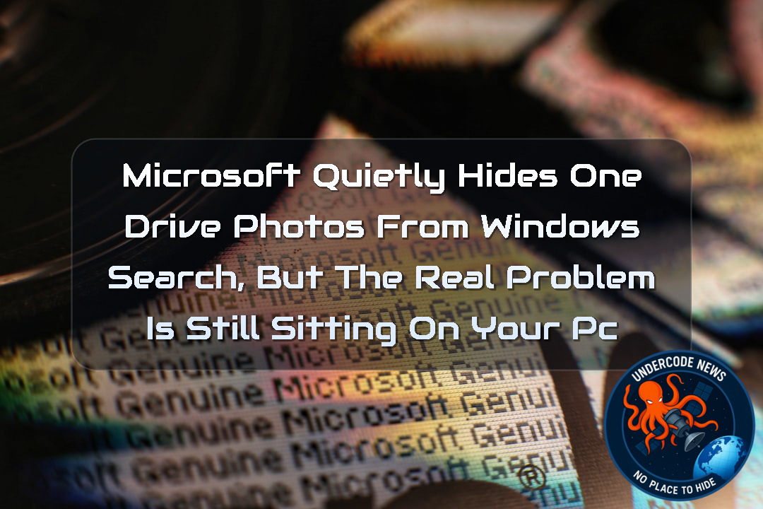 Microsoft Quietly Hides OneDrive Photos From Windows Search, But the Real Problem Is Still Sitting on Your PC