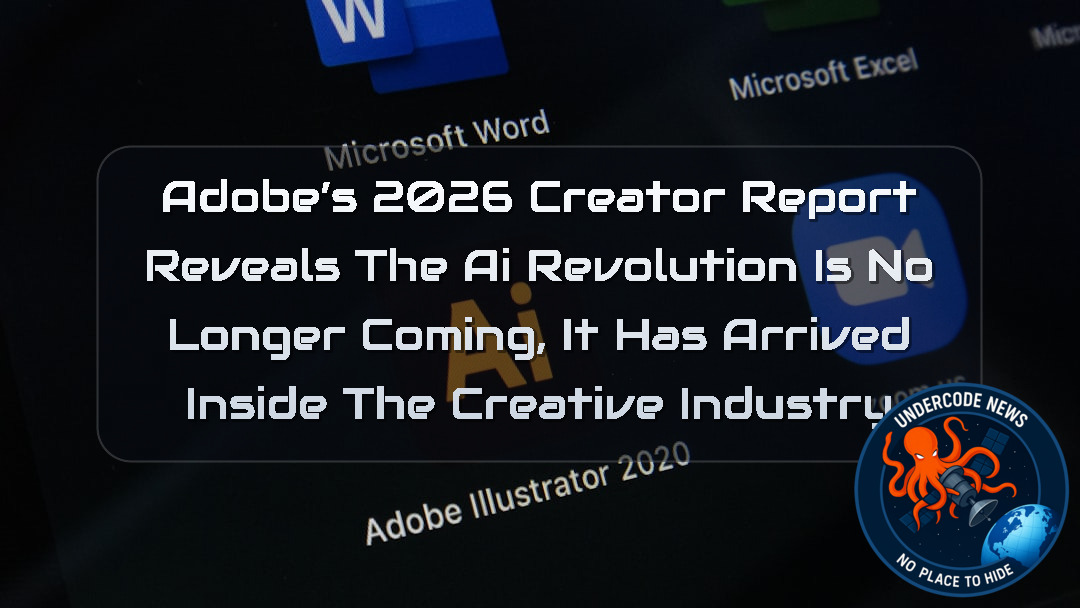 Adobe’s 2026 Creator Report Reveals the AI Revolution Is No Longer Coming, It Has Arrived Inside the Creative Industry + Video