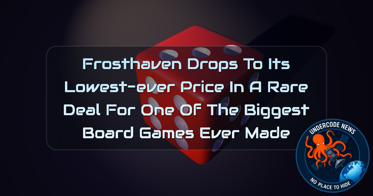 Frosthaven Drops to Its Lowest-Ever Price in a Rare Deal for One of the Biggest Board Games Ever Made + Video