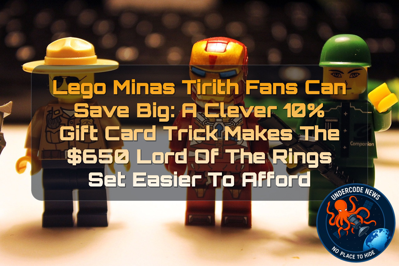 LEGO Minas Tirith Fans Can Save Big: A Clever 10% Gift Card Trick Makes the 50 Lord of the Rings Set Easier to Afford