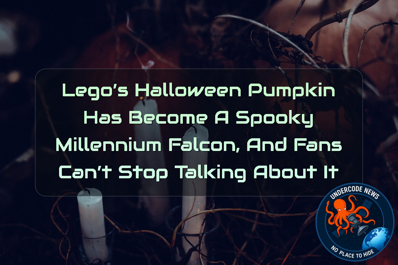 LEGO’s Halloween Pumpkin Has Become a Spooky Millennium Falcon, and Fans Can’t Stop Talking About It + Video