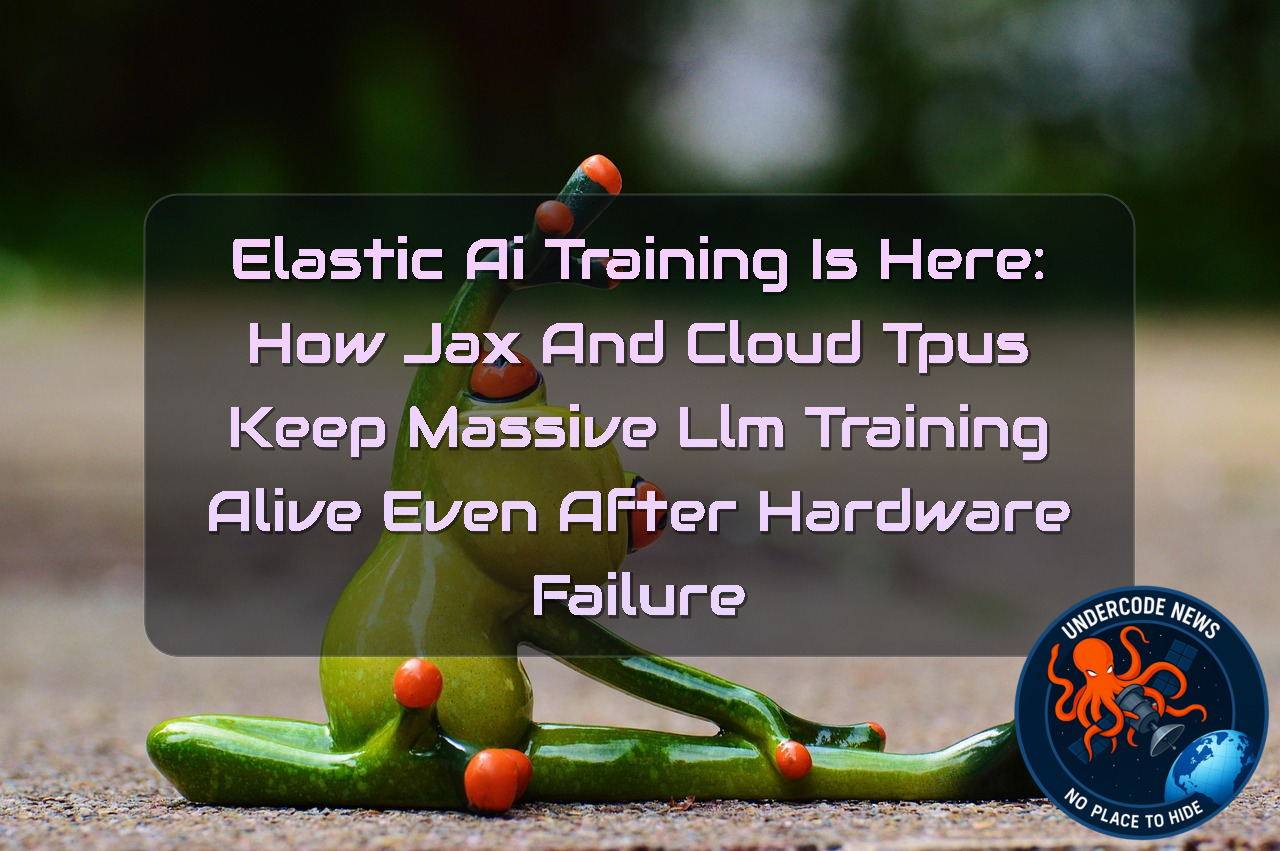 Elastic AI Training Is Here: How JAX and Cloud TPUs Keep Massive LLM Training Alive Even After Hardware Failure