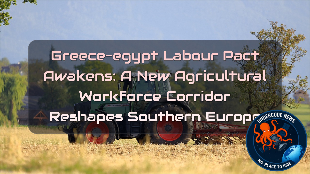Greece–Egypt Labour Pact Awakens: A New Agricultural Workforce Corridor Reshapes Southern Europe + Video