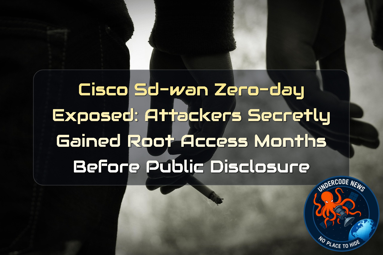 Cisco SD-WAN Zero-Day Exposed: Attackers Secretly Gained Root Access Months Before Public Disclosure + Video