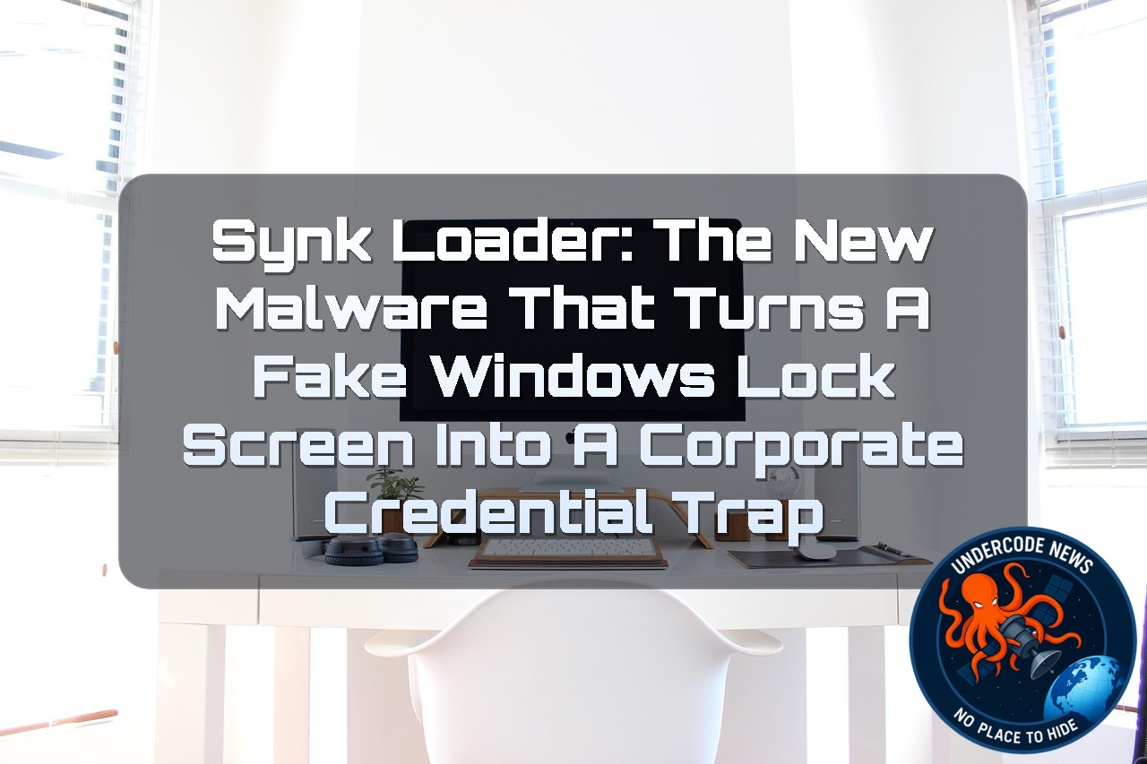 SynkLoader: The New Malware That Turns a Fake Windows Lock Screen Into a Corporate Credential Trap