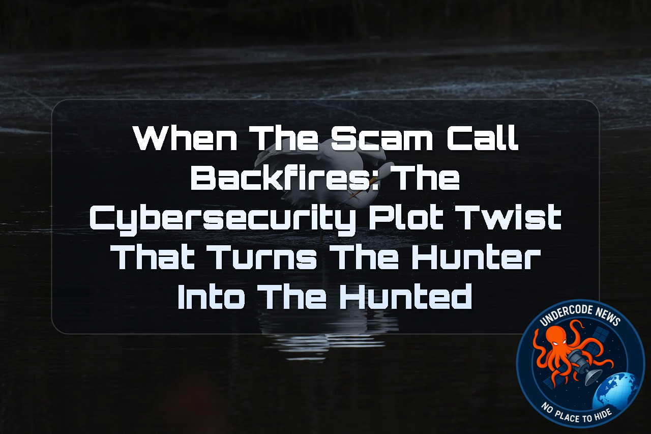 When the Scam Call Backfires: The Cybersecurity Plot Twist That Turns the Hunter Into the Hunted + Video