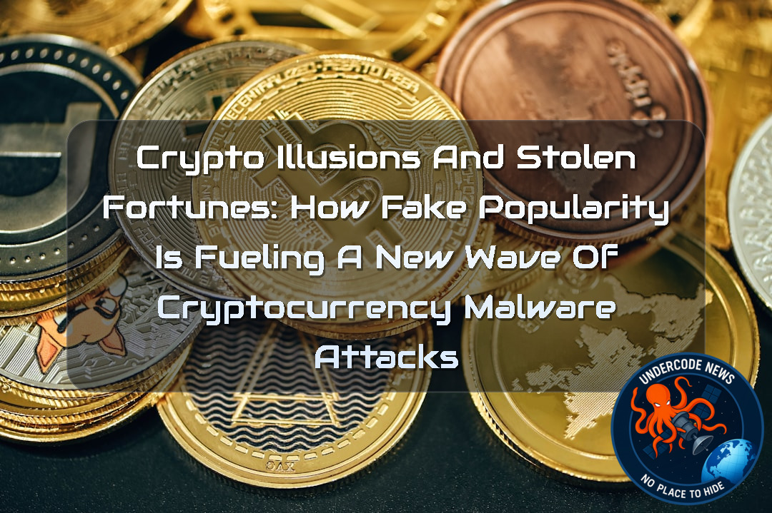 Crypto Illusions and Stolen Fortunes: How Fake Popularity Is Fueling a New Wave of Cryptocurrency Malware Attacks + Video