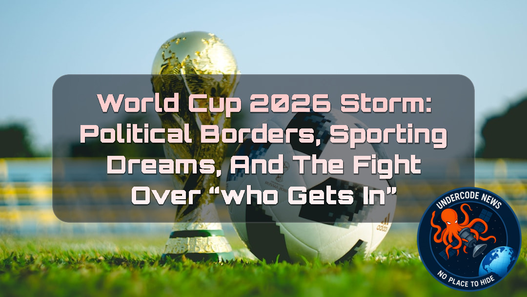 World Cup 2026 Storm: Political Borders, Sporting Dreams, and the Fight Over “Who Gets In”