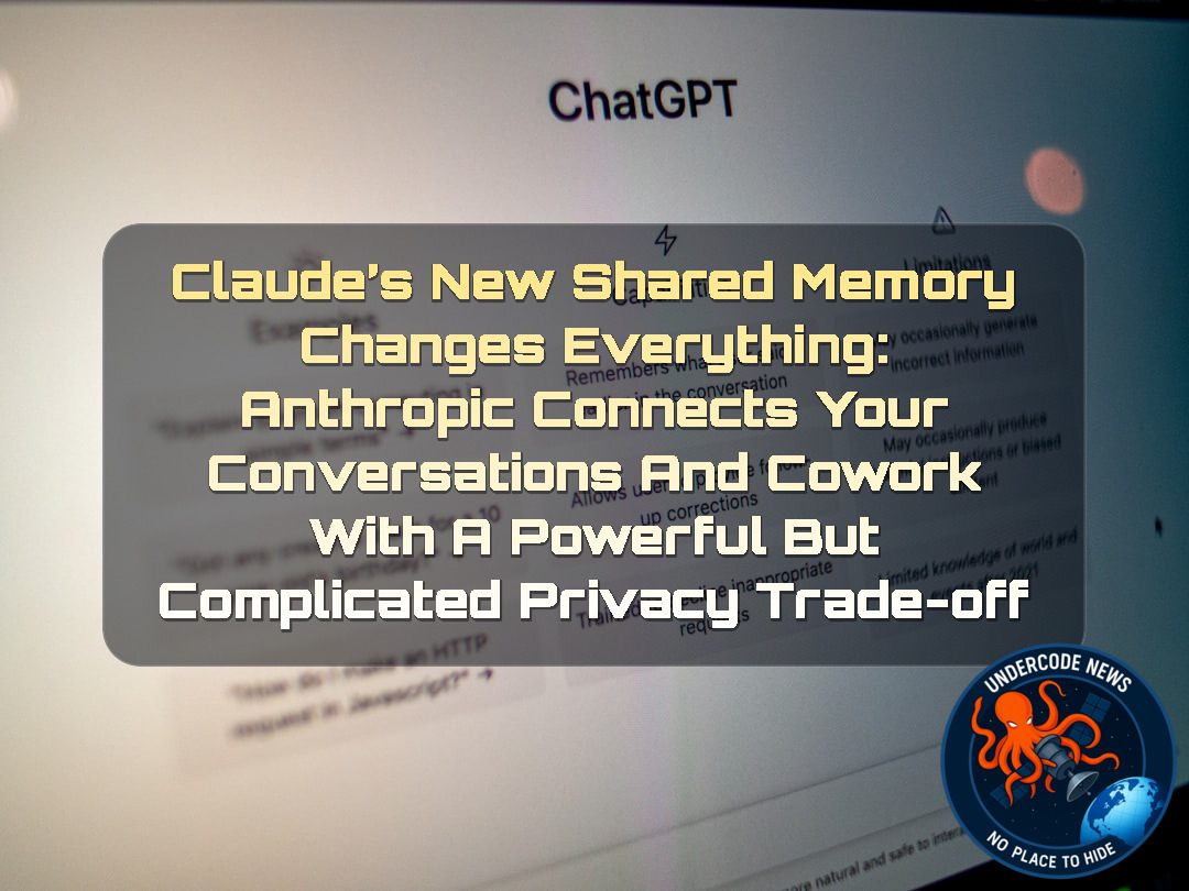Claude’s New Shared Memory Changes Everything: Anthropic Connects Your Conversations and Cowork With a Powerful but Complicated Privacy Trade-Off + Video