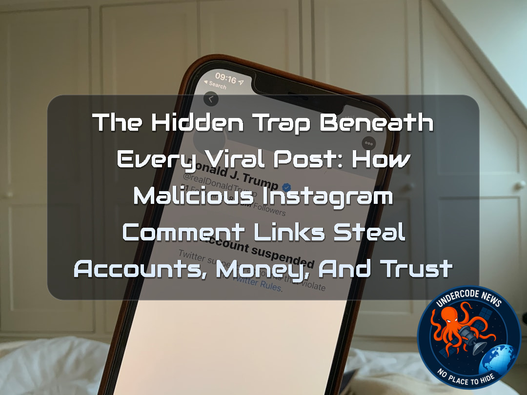 The Hidden Trap Beneath Every Viral Post: How Malicious Instagram Comment Links Steal Accounts, Money, and Trust + Video