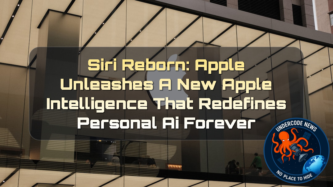 Siri Reborn: Apple Unleashes a New Apple Intelligence That Redefines Personal AI Forever + Video