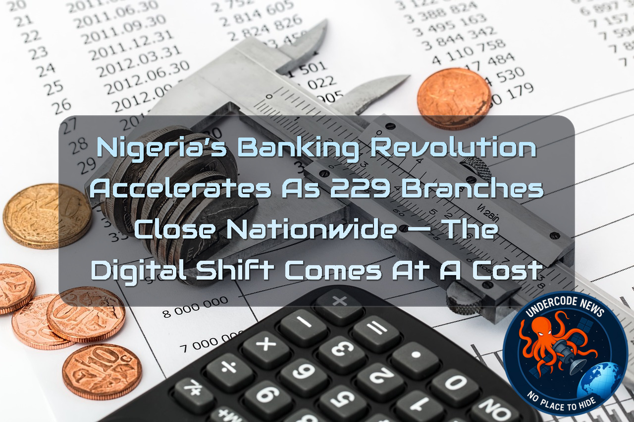 Nigeria’s Banking Revolution Accelerates as 229 Branches Close Nationwide — The Digital Shift Comes at a Cost