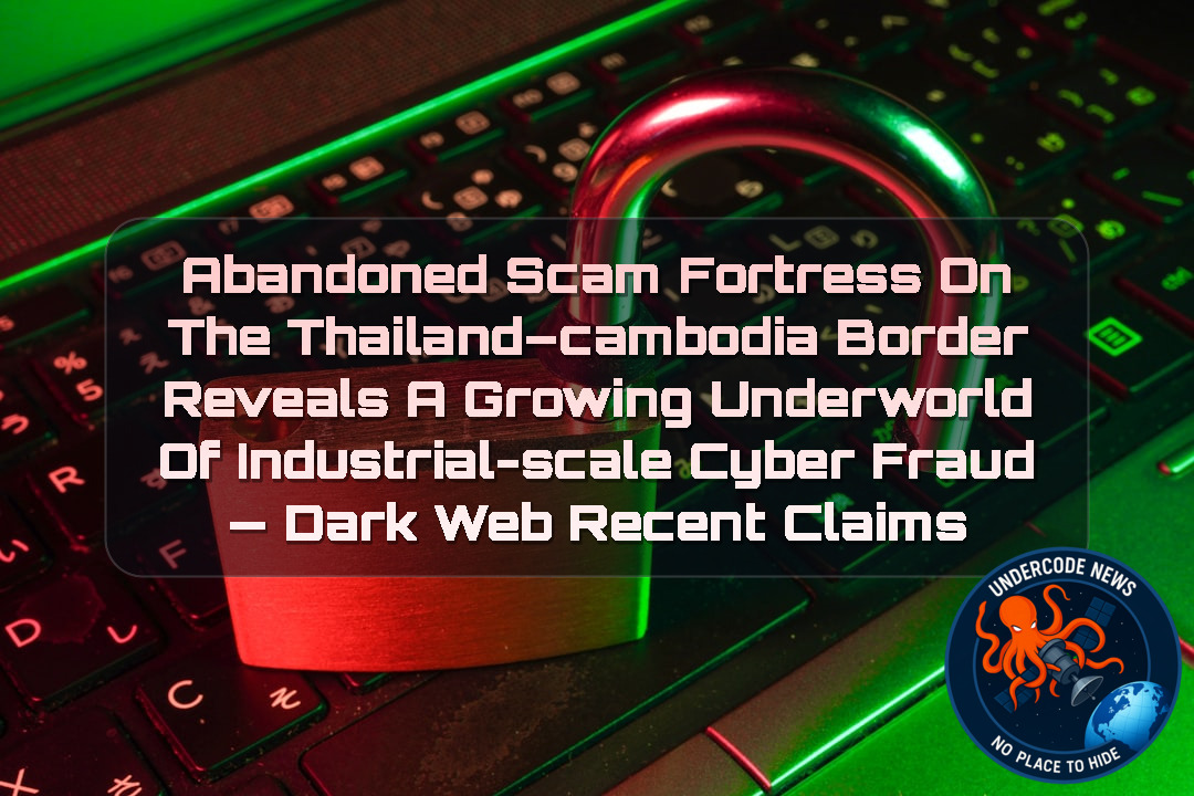 Abandoned Scam Fortress on the Thailand–Cambodia Border Reveals a Growing Underworld of Industrial-Scale Cyber Fraud — Dark Web recent claims + Video