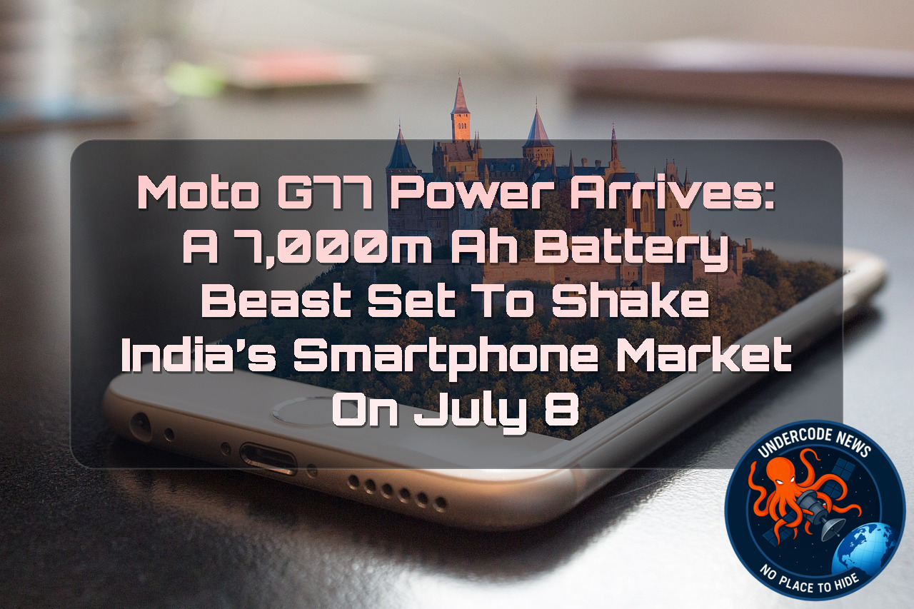 Moto G77 Power Arrives: A 7,000mAh Battery Beast Set to Shake India’s Smartphone Market on July 8