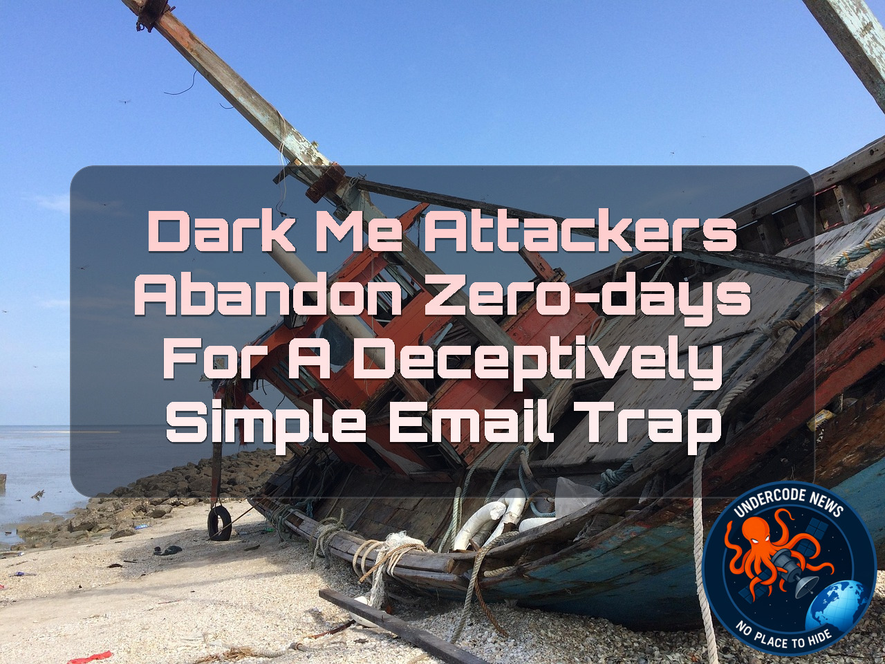 Photo: undercodenews.com DarkMe Attackers Abandon Zero-Days for a Deceptively Simple Email Trap + Video