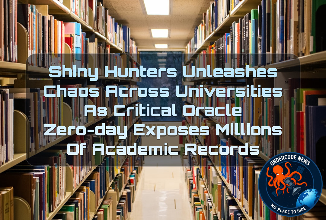 ShinyHunters Unleashes Chaos Across Universities as Critical Oracle Zero-Day Exposes Millions of Academic Records + Video