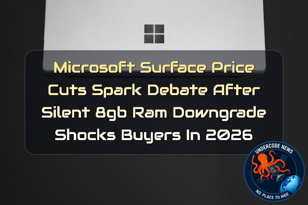 Microsoft Surface Price Cuts Spark Debate After Silent 8GB RAM Downgrade Shocks Buyers in 2026 + Video
