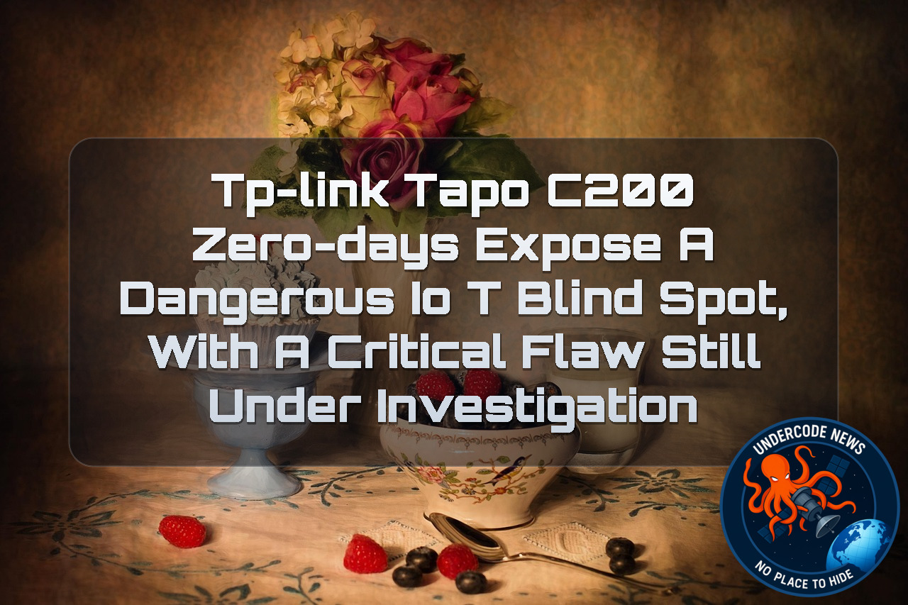 TP-Link Tapo C200 Zero-Days Expose a Dangerous IoT Blind Spot, With a Critical Flaw Still Under Investigation + Video