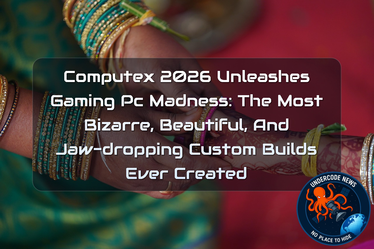 Computex 2026 Unleashes Gaming PC Madness: The Most Bizarre, Beautiful, and Jaw-Dropping Custom Builds Ever Created + Video