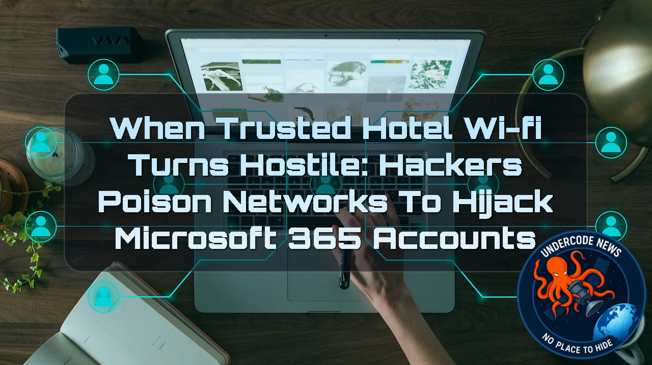 When Trusted Hotel Wi-Fi Turns Hostile: Hackers Poison Networks to Hijack Microsoft 365 Accounts + Video