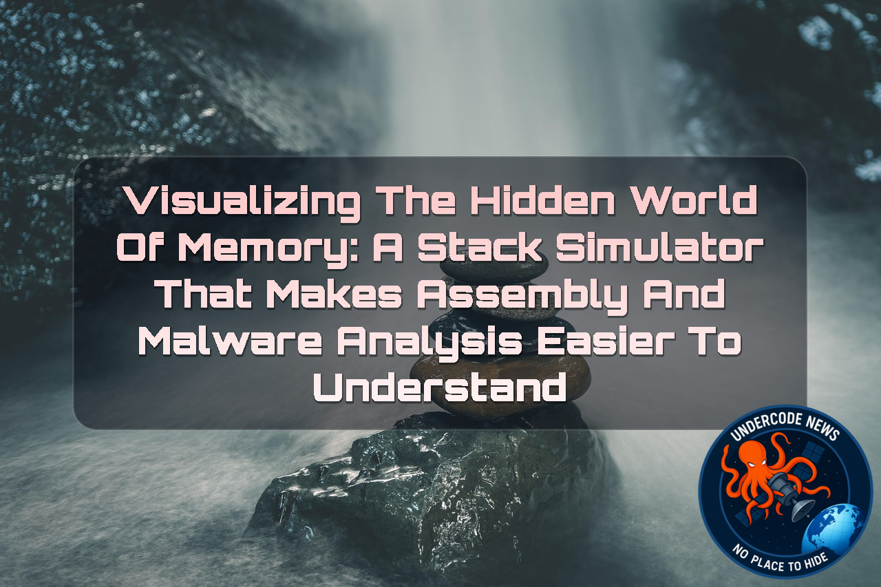 Visualizing the Hidden World of Memory: A Stack Simulator That Makes Assembly and Malware Analysis Easier to Understand + Video
