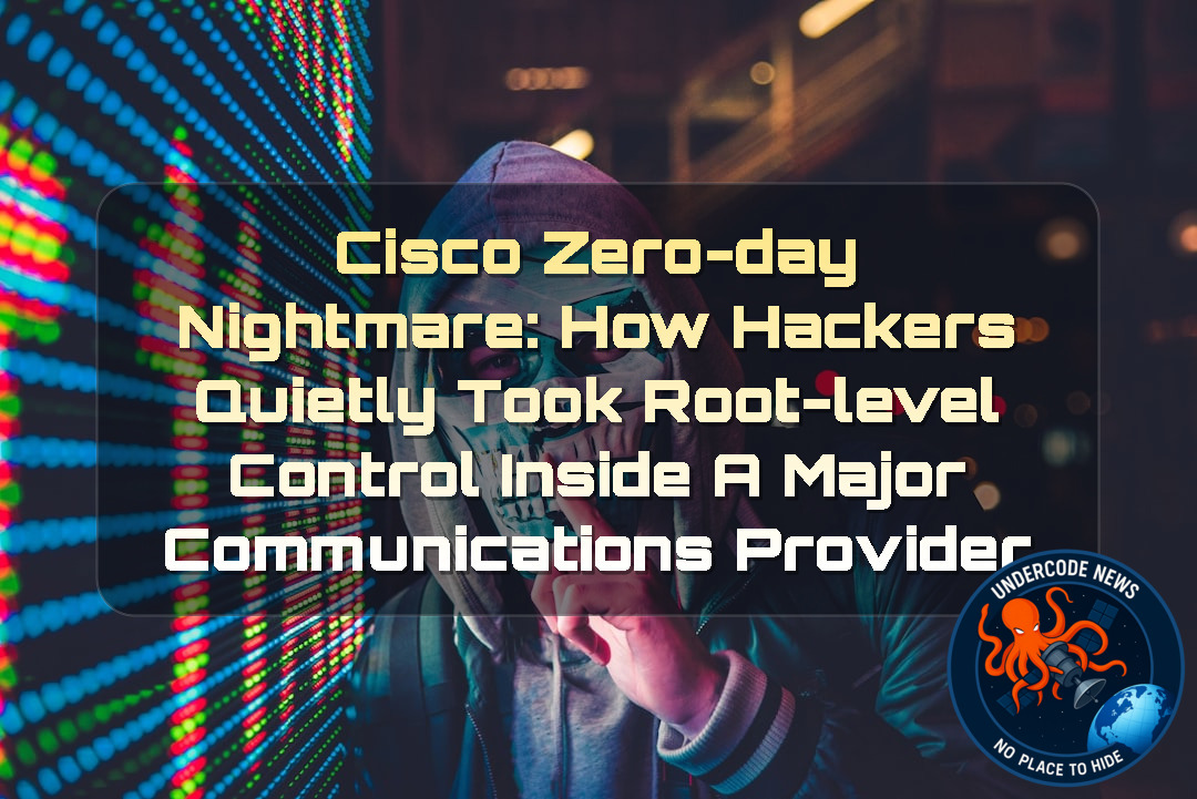 Cisco Zero-Day Nightmare: How Hackers Quietly Took Root-Level Control Inside a Major Communications Provider