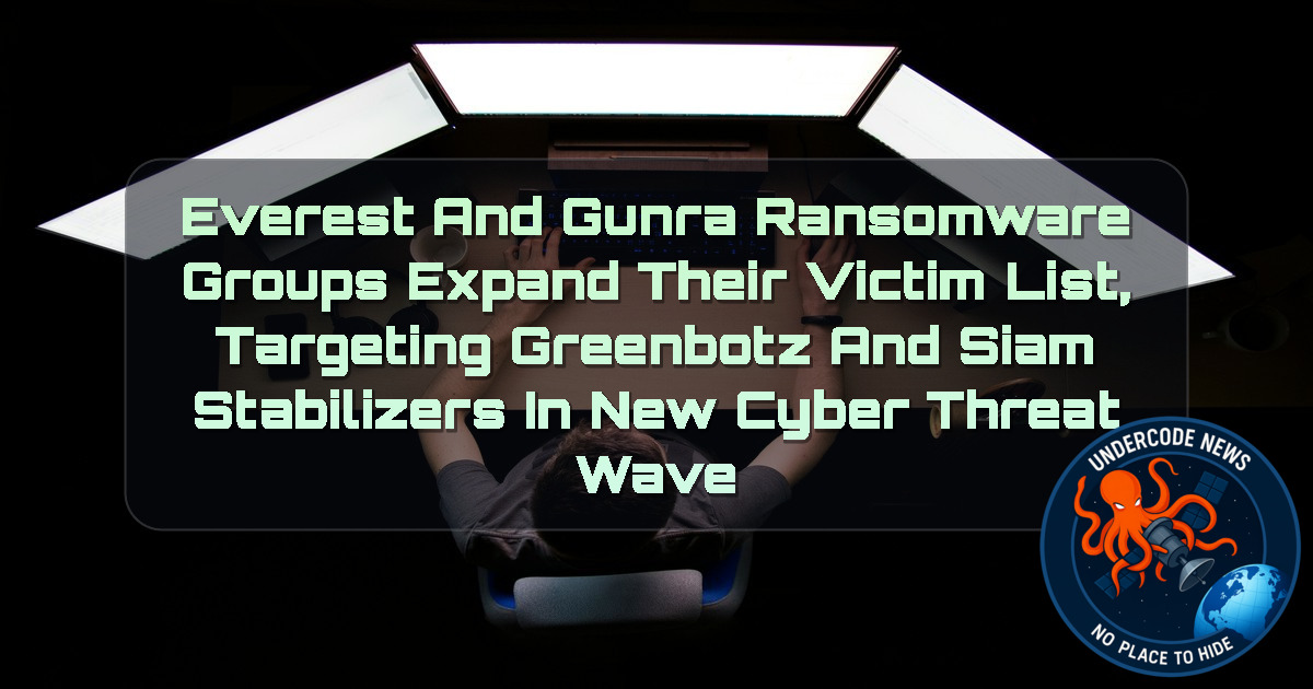 Everest and Gunra Ransomware Groups Expand Their Victim List, Targeting Greenbotz and Siam Stabilizers in New Cyber Threat Wave + Video