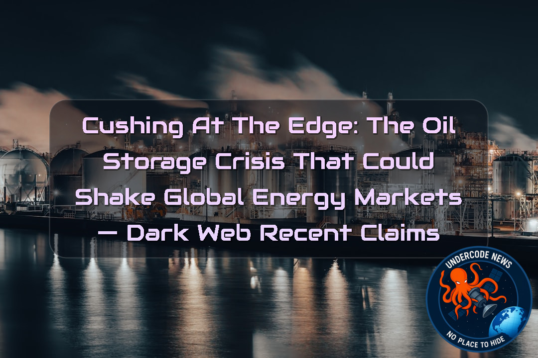 Cushing at the Edge: The Oil Storage Crisis That Could Shake Global Energy Markets — Dark Web recent claims + Video