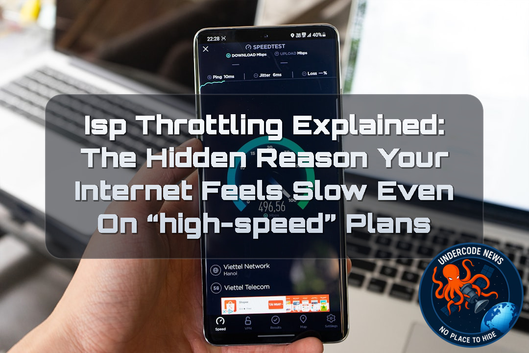 ISP Throttling Explained: The Hidden Reason Your Internet Feels Slow Even on “High-Speed” Plans + Video