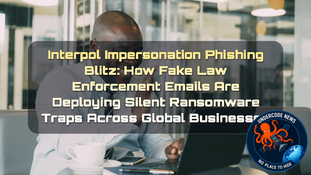 INTERPOL IMPERSONATION PHISHING BLITZ: HOW FAKE LAW ENFORCEMENT EMAILS ARE DEPLOYING SILENT RANSOMWARE TRAPS ACROSS GLOBAL BUSINESSES + Video